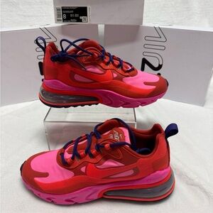 Nike Red and Pink Athletic Shoes